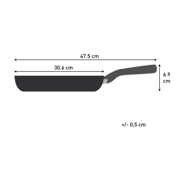 Фото - Сковорода універсальна Tefal G0160702 Halo Eucalyptus 30 см
